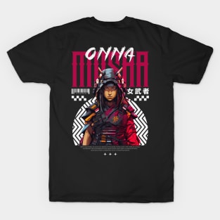 Onna Musha Anime Girl Samurai T-Shirt